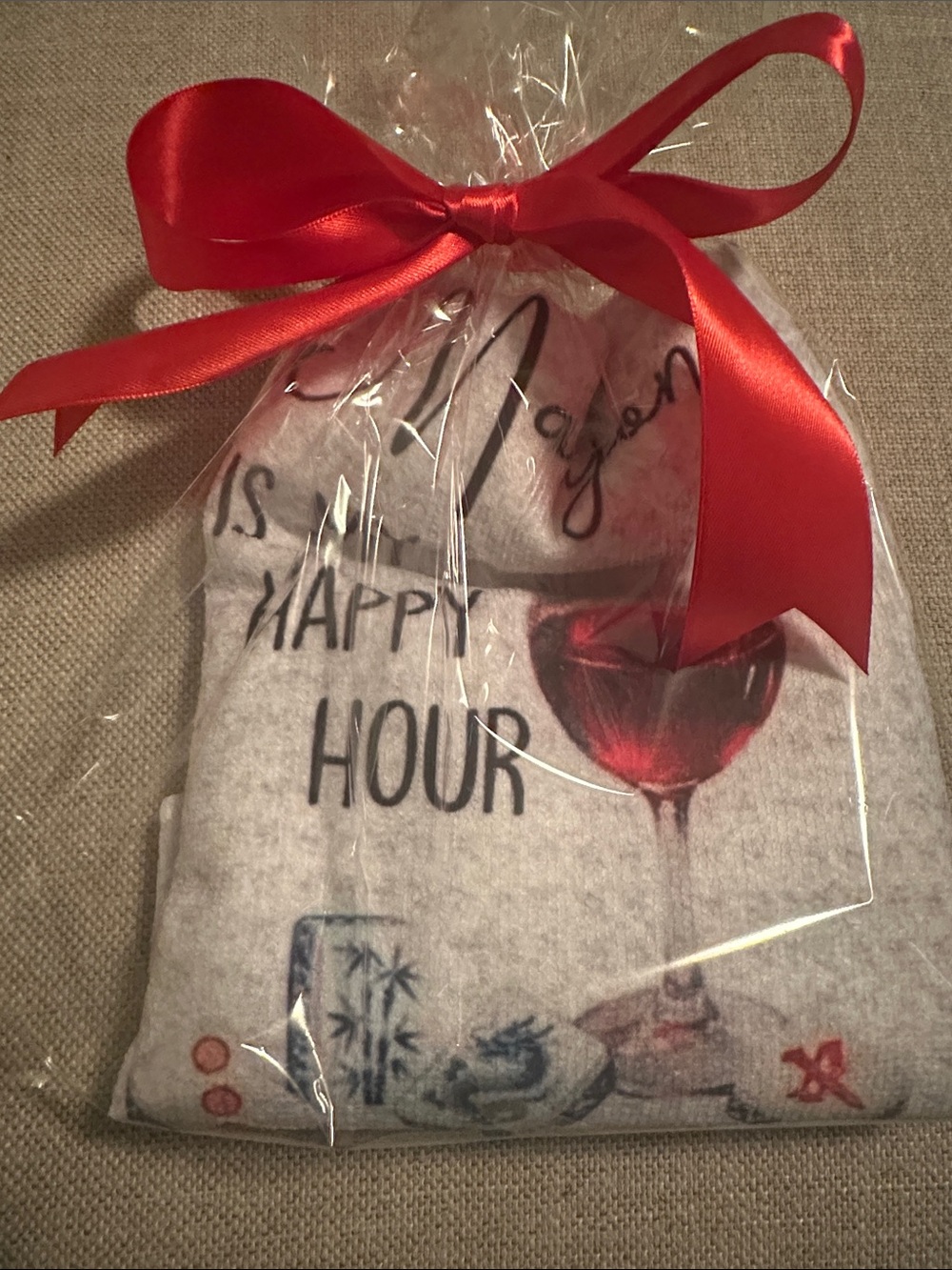 Mah Jong Gift Towel - Home Party Supplies